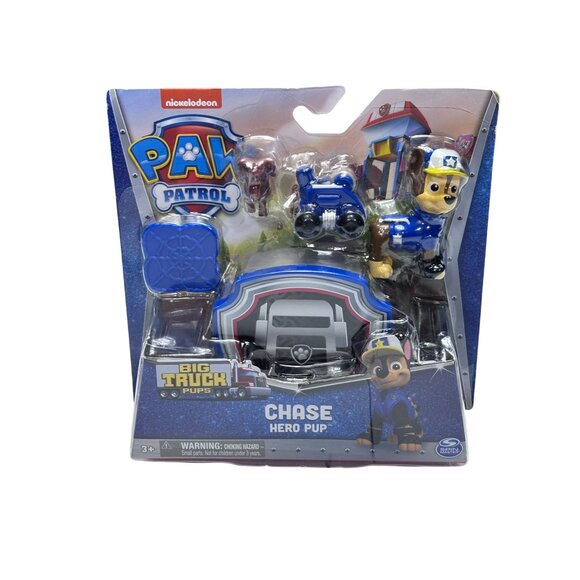 Nickelodeon Paw Patrol Chase Hero Pup Big Truck Pups Toy Set New In Box - Picture 2 of 7